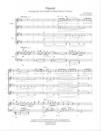 Vincent (starry Starry Night)