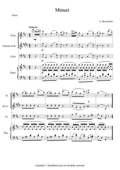 Minuet in D