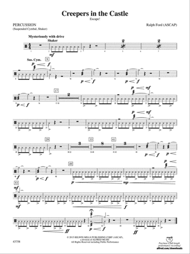Creepers in the Castle: 1st Percussion