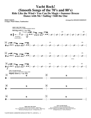 Yacht Rock! (Smooth Songs of the '70s and '80s) - Percussion