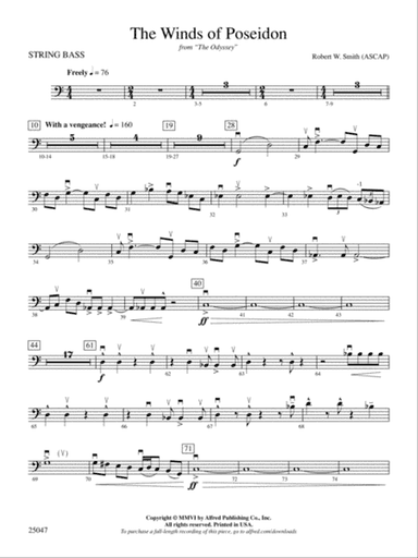 The Winds of Poseidon: String Bass
