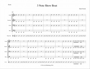 3 Note Showboat for Steel Band