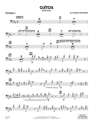 Ojítos (Little Eyes) - Trombone 2