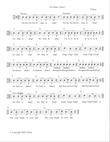 It's Music Time!