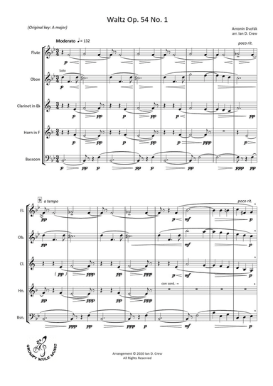 Dvořák - Waltz Op. 54 No. 1