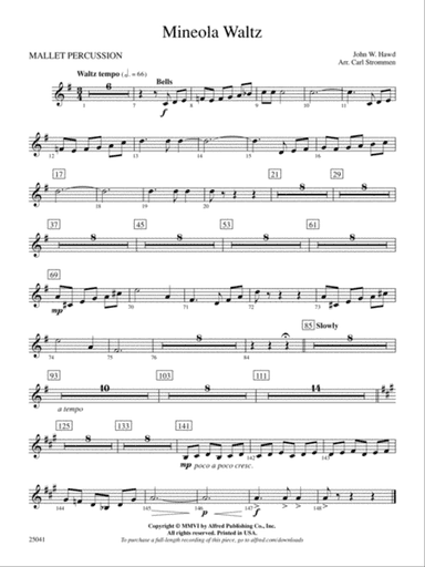 Mineola Waltz: Mallets