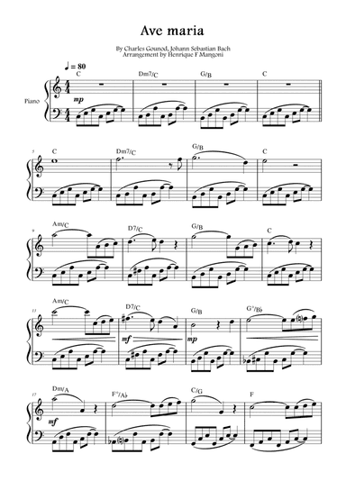 Ave Maria (Gounod/Bach)