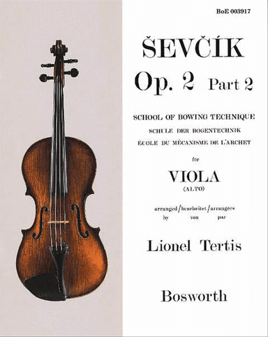 Sevcik for Viola - Opus 2, Part 2