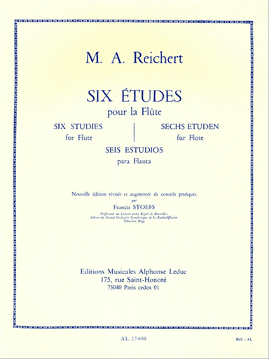 6 Etudes (flute Solo)