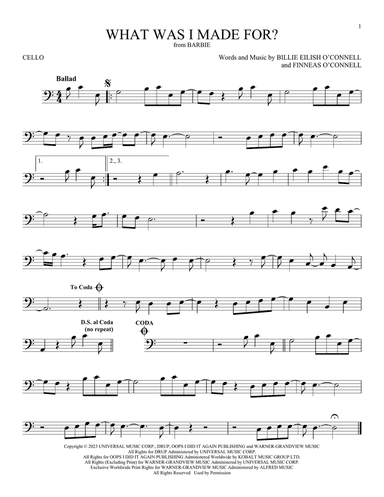 What Was I Made For? (from Barbie)