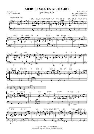 Merci, Dass Es Dich Gibt