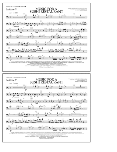 Music For A Sushi Restaurant (arr. Tom Wallace) - Baritone B.C.