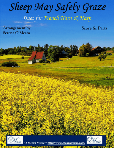 Sheep May Safely Graze, Duet for French Horn & Harp