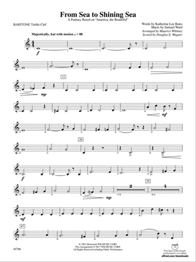 From Sea to Shining Sea: Baritone T.C.