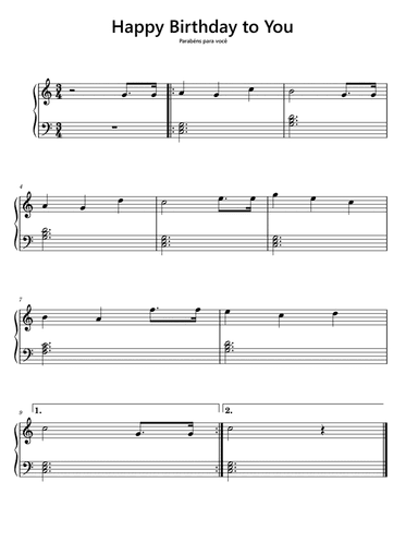 Happy Birthday to You