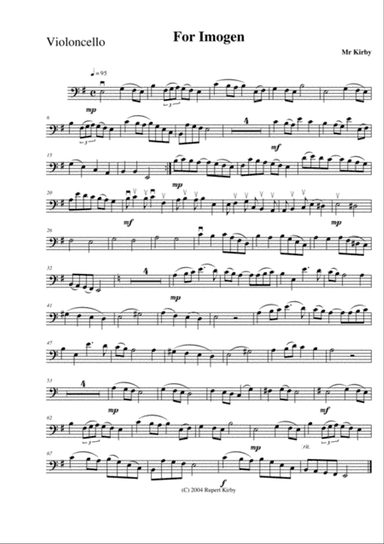 Imogen - for Cello