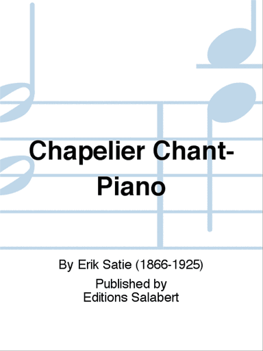 Chapelier Chant-Piano
