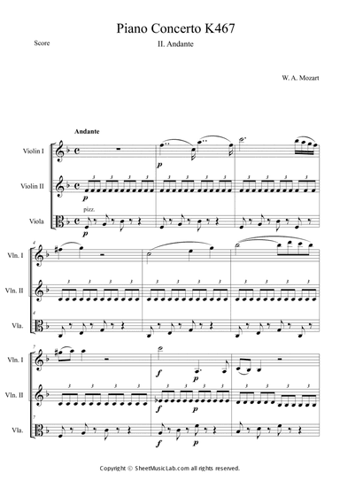 Piano Concerto No.21 K.467 Mov.2