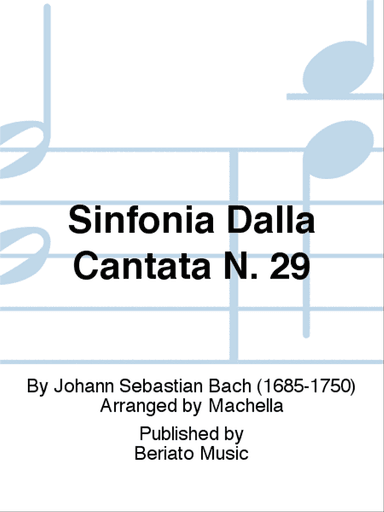 Sinfonia Dalla Cantata N. 29