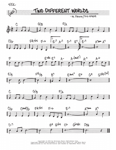 Two Different Worlds