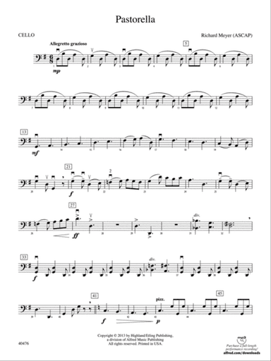 Pastorella: Cello