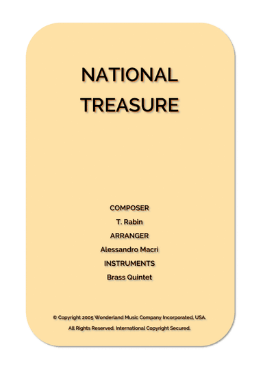 National Treasure (national Treasure Suite/ben/treasure)
