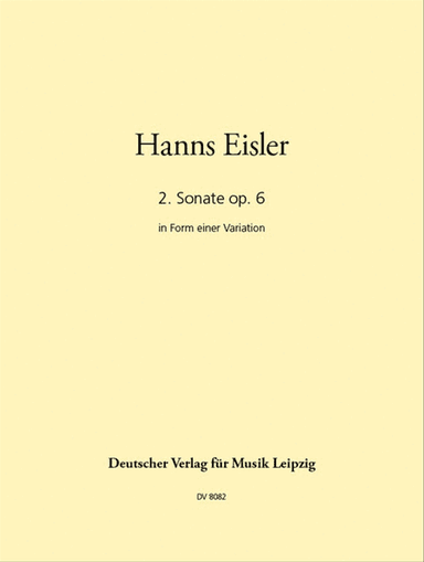 Sonata No. 2 Op. 6