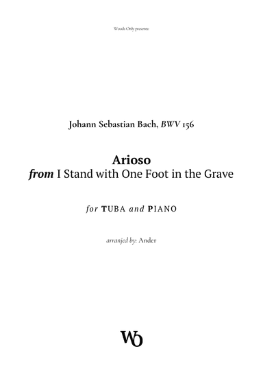 Arioso by Bach for Tuba