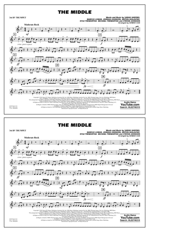 The Middle (arr. Ishbah Cox) - 3rd Bb Trumpet