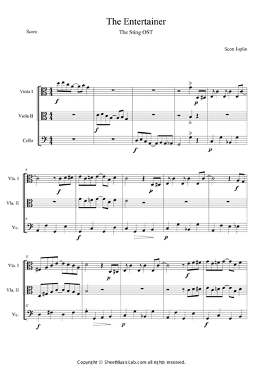 The Entertainer (The Sting OST) Short Version