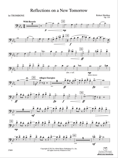 Reflections on a New Tomorrow: 1st Trombone