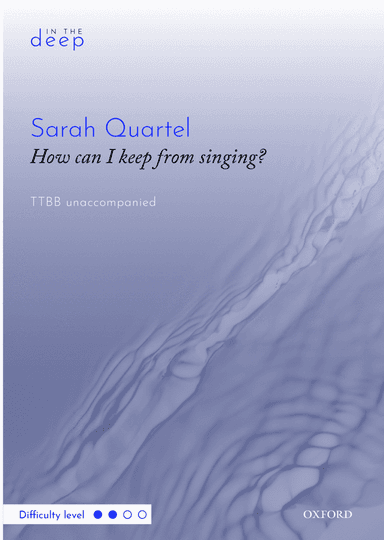 How can I keep from singing?