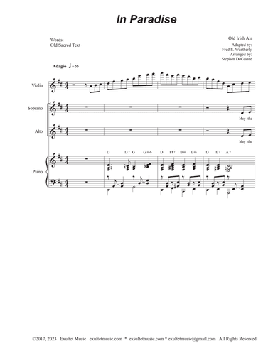 In Paradise (Vocal Trio - (SAB)