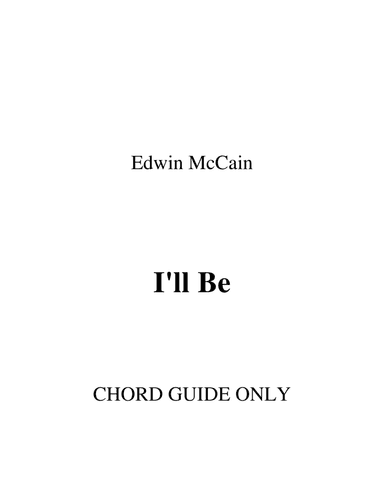 I'll Be