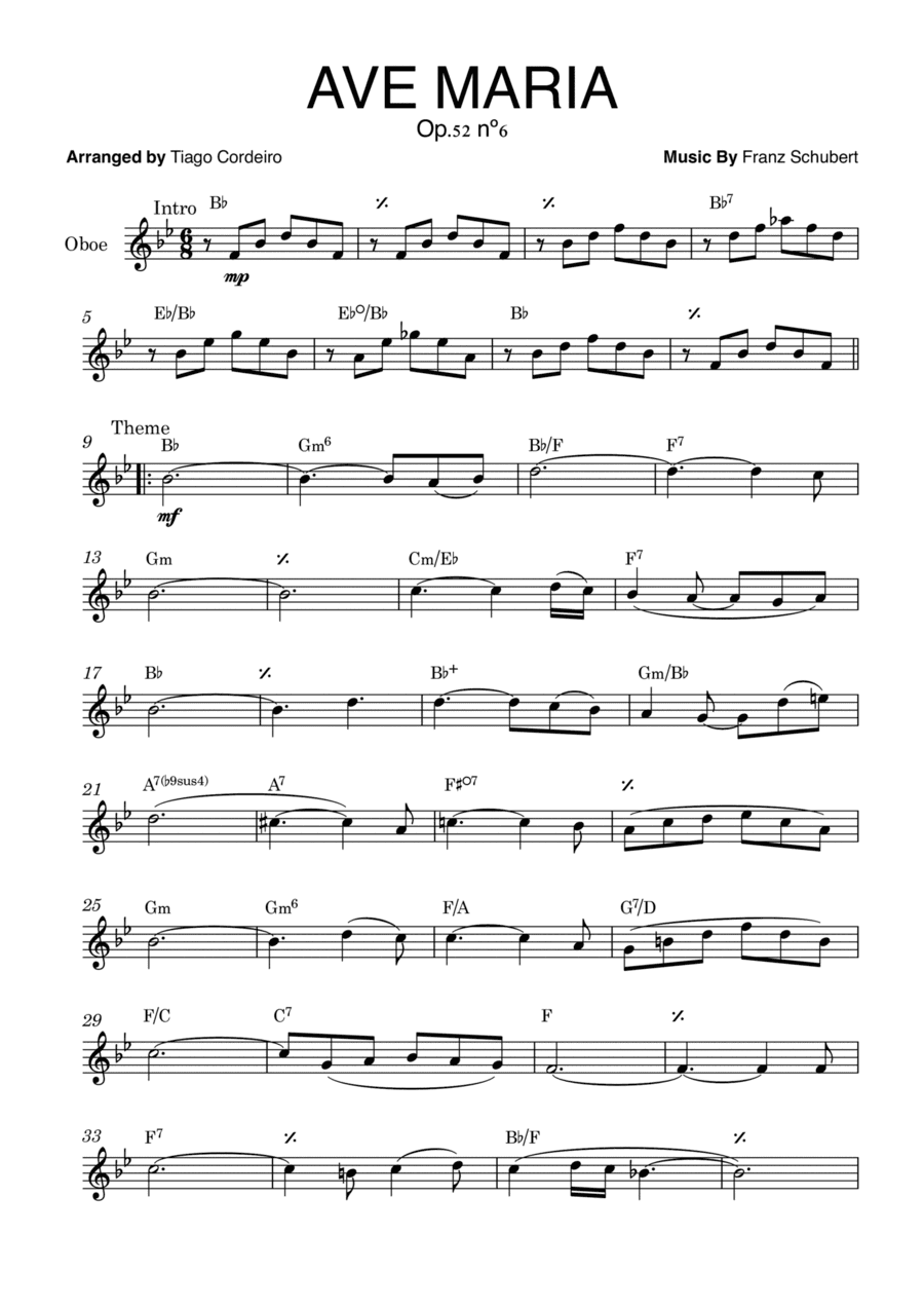 Ave Maria Op.52 nº6