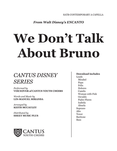We Don't Talk About Bruno