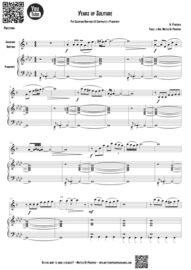 (A. Piazzolla) Years Of Solitude