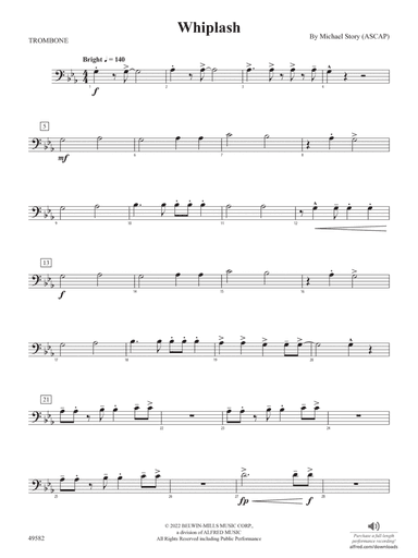 Whiplash: 1st Trombone