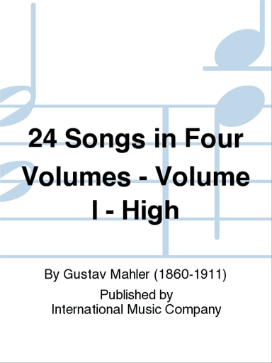 24 Songs In Four Volumes (G. &. E.): Volume I - High