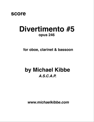 Divertimento #5, opus 246