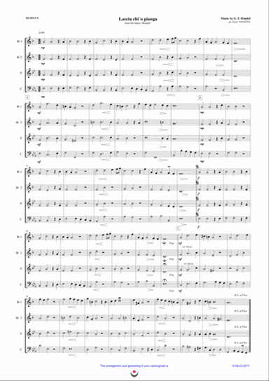Lascia ch´io pianga (Handel)