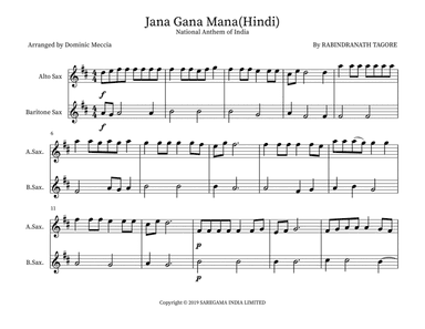 Jana Gana Mana(Hindi)