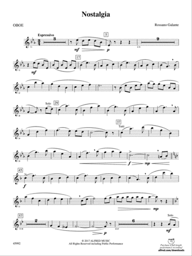 Nostalgia: Oboe
