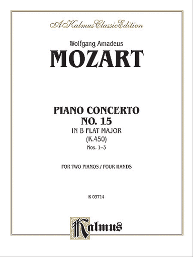 Piano Concerto No. 15 in B-flat, K. 450
