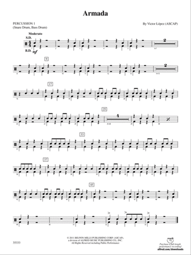 Armada: 1st Percussion