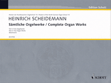 Complete Organ Works - Part 3: Free Organ Works