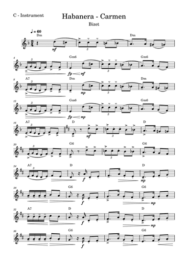 Habanera - Carmen