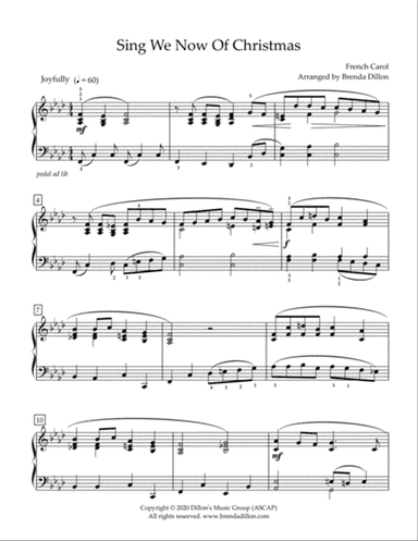 Sing We Now of Christmas