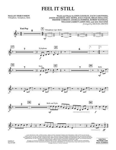 Feel It Still - Mallet Percussion