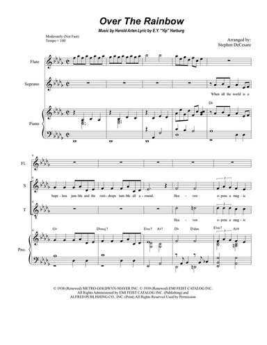 Over The Rainbow (from The Wizard Of Oz)